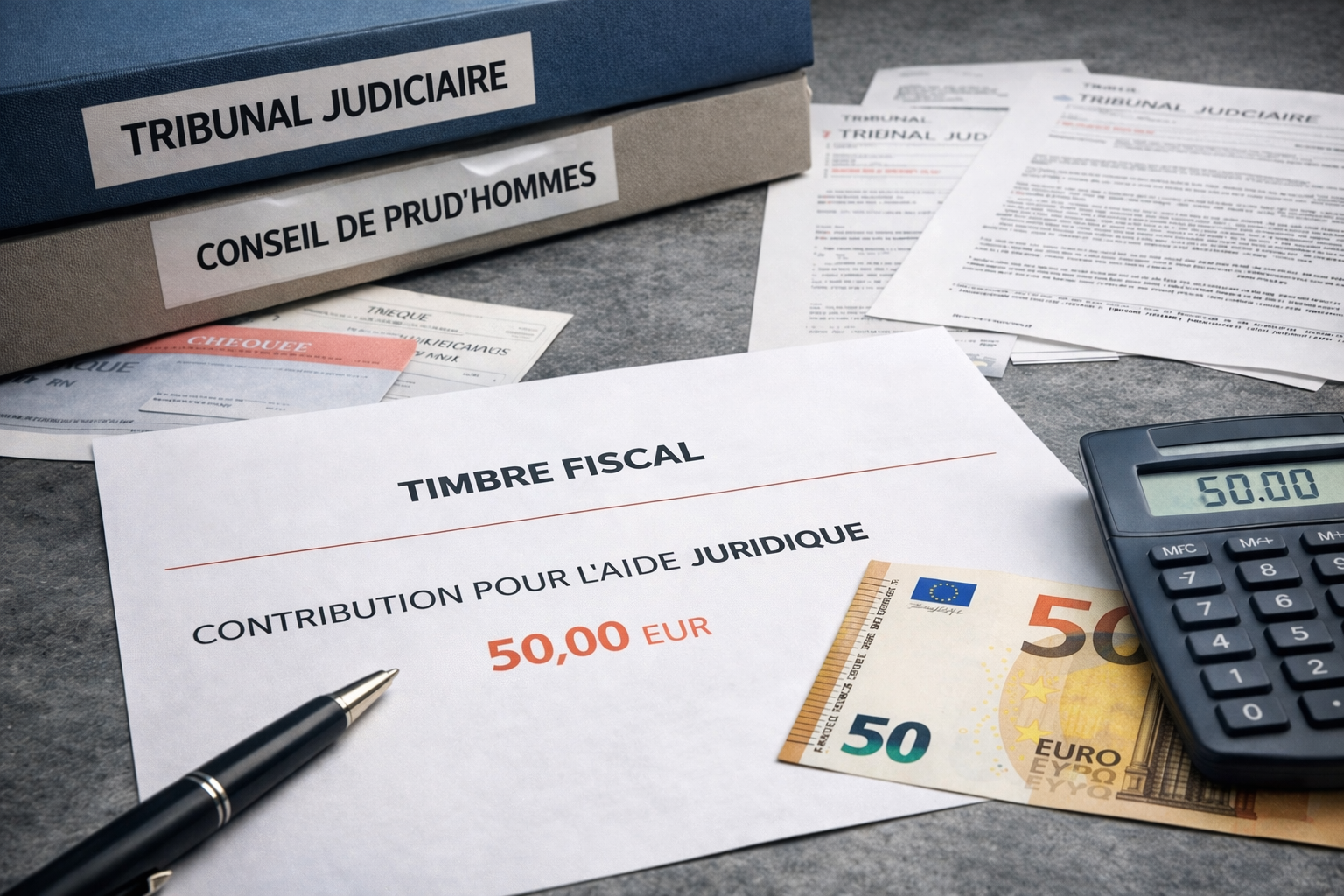 Contribution pour l'aide juridique